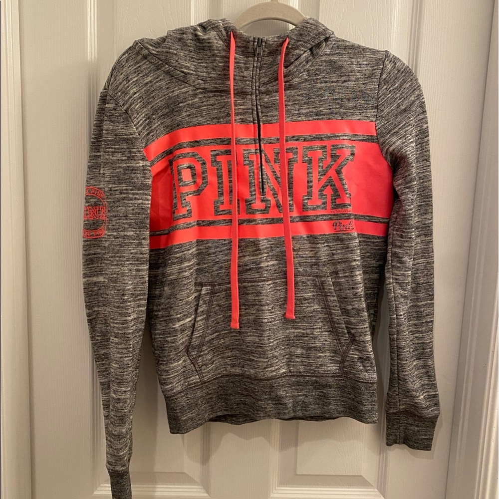 Victoria’s Secret PINK Half-Zip Hoodie